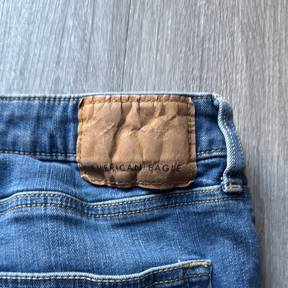 American Eagle Outfitters Blue Straight Jeans - Picture 5 of 6